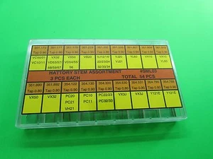 POPULAR ASSORTMENT HATTORY SEIKO WATCH STEMS 3 PCS EACH TOTAL 54 PIECES - Picture 1 of 2