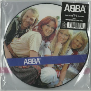 ABBA the name of the game RARE EU pic disc 7" VINYL record LIMITED EDITION - Picture 1 of 3