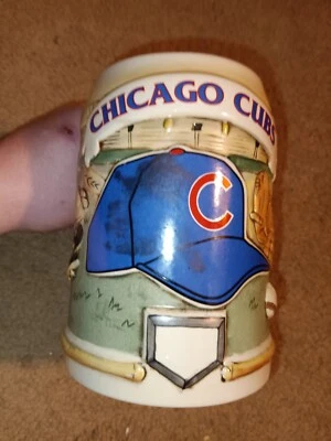 MLB Baseball Chicago Cubs Hand Painted Sportstein, #10939 by CUI - Image 1 of 4