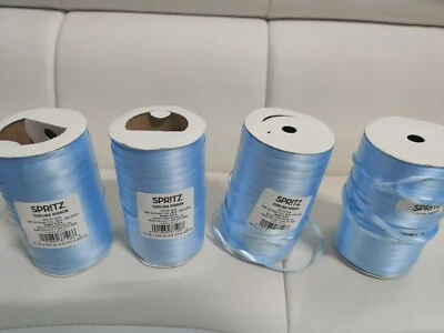 Cinta rizadora 3/16" 350 pies cadena globo, envoltura de regalo atado - Lote de 4 Foto 1 de 4