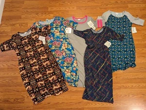 Lularoe Julia Lot of 5 Mixed Sizes & Patterns NWT - Read info for sizes - Picture 1 of 14