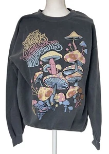 Urban Outfitters Project Social T Mushroom Sudadera Gris S/M - Imagen 1 de 8