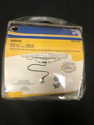 Trailer Wiring Harness - Tow Vehicle - Custom 755-2160 DODGE RAM 1500,2500,3500 - Image 1 of 2