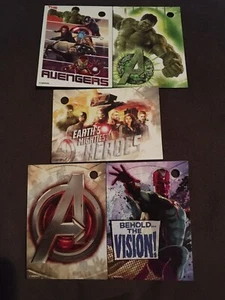AVENGERS MAGNETS Captain America Thor Iron Man Hulk Vision Lot of 5 - Picture 1 of 4