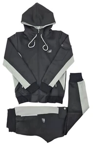 Time Is Money Men's Designer Urban Cargo Pockets Streetwear Style Tracksuit - Picture 1 of 8