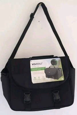 VIVITAR Black Camera/Camcorder Gadget Bag - 11" x 6" x 6" - Image 1 of 4