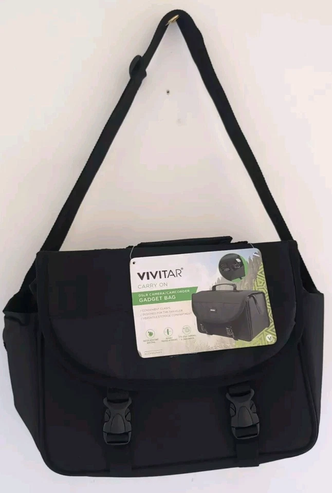 VIVITAR Black Camera/Camcorder Gadget Bag - 11" x 6" x 6" - Image 1 of 4