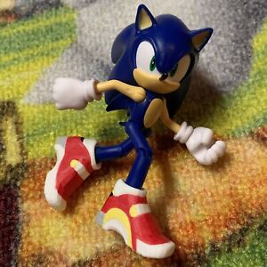 Sonic The Hedgehog SONIC Figure Toy Doll Jakks Pacific 4” Custom SOAP SHOES SA2