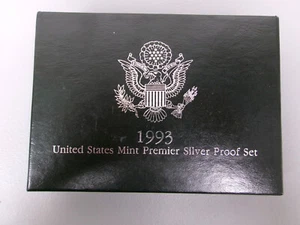 1993 United States Mint Premier Silver Proof Set. USPC93BB - Picture 1 of 5