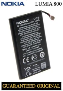 GENUINE BATTERY NOKIA LUMIA 800 N9 BV-5JW - Picture 1 of 1