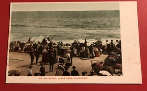 1900-1919 Ocean Park CA California Beach Vintage Postcard Original - Picture 1 of 2
