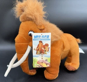 NOS! 2009 Ice Age Dawn of the Dinosaurs Plush Manfred Manny Wooly Mammoth - Picture 1 of 10