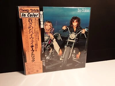 CHEAP TRICK "In Color" Lp Japan-Obi-Vinyl Japanese Epic Tonight Budokan Police - Image 1 of 4