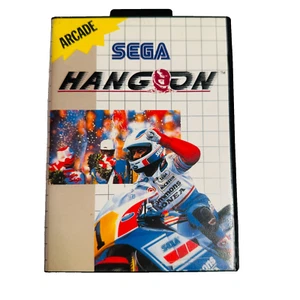 Hang On Sega Master System Motorbike Motorcycle Complete with Manual - Picture 1 of 7