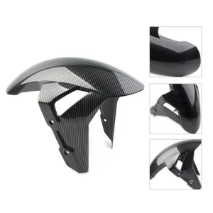 Carbon Fiber Front Fender Mudguard Hugger Cover For BMW S1000RR M1000RR 19-22 - Picture 1 of 10