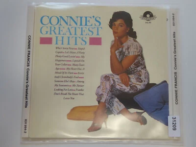 CONNIE FRANCIS : Connie's Greatest Hits  > EX (CD) - Bild 1 von 3