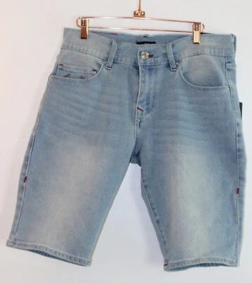 True Religion Brand Men's Jean Shorts World Tour W32 Rocco Relaxed Skinny - Изображение 1 из 4