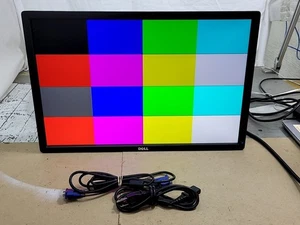 DELL U2412M 07XTXG 24" LCD Monitor DisplayPort DVI VGA USB NO BASE SEE NOTES - Picture 1 of 6