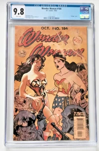 Wonder Woman # 184 CGC 9.8 White (DC, 2002) Adam Hughes Virgin Cover - Picture 1 of 3