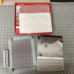 5"x7" Metal/Magnetic Embroidery Hoop for Brother Machines - Easy Design Changes - Picture 1 of 4