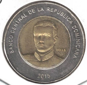 2015 Dominican Republic Circulated 10 Pesos Coin! - Picture 1 of 2