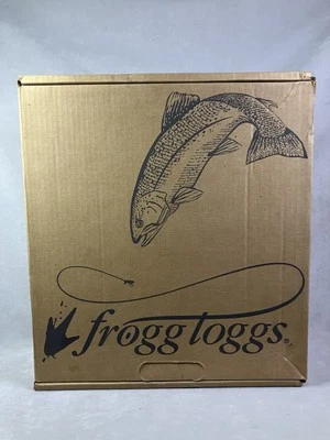 Frogg Toggs Rana II Btft PVC Vadeadores de Cadera Tacos Para Hombre Talla 11 Marrón #2716249 Nuevo en Caja Foto 1 de 4