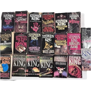 STEPHEN KING 20 PB BOOKS Lot 1st Signet ED Salem’s Thinner Talisman Skeleton & + - Picture 1 of 16