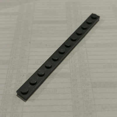 1x 6133611 LEGO® Platte 1 x 12 Dunkelgrau - Bild 1 von 2