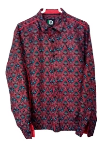 ID ONE Herren Tropical Floral Kurzarm Hemd mit Knopfleiste Gr. Lg - Bild 1 von 6