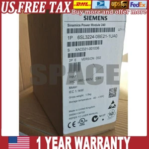 New Siemens 6SL3 224-0BE21-1UA0 6SL3224-0BE21-1UA0 US FREE TAX - Picture 1 of 1