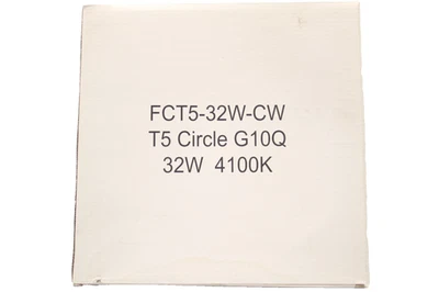 5 PACK FCT5-32W-CW T5 Circle G10Q 32W 4100K - Image 1 of 3