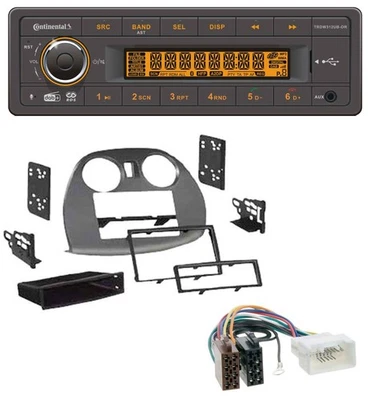 Continental Bluetooth MP3 USB DAB Autoradio für Mitsubishi Eclipse 4G 2005-2012 - Bild 1 von 4