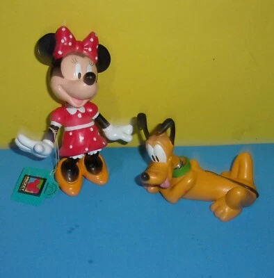 Boneco Disney Pluto & Minnie Nodder Applause Bobblehead Bobble Head boneco cachorro  - Imagem 1 de 2