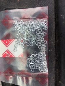 250 x M2 Zinc Plated Steel Internal Tooth Shakeproof Washer DIN 6797 Form J - Picture 1 of 2