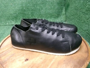 OTZ Shoes Mens Korea Black Leather Barefoot Lace Up Shoes Camper Dupe Size 12 US - Picture 1 of 10