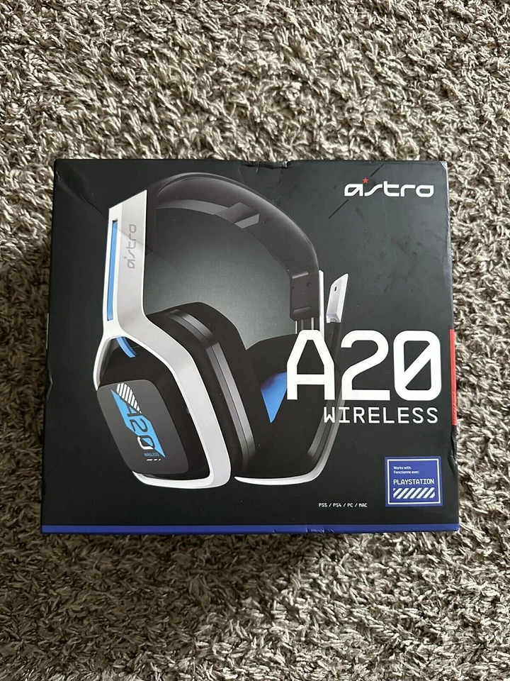 ASTRO Gaming A20 Wireless Headset Gen 2 PS5 PS4 PC Replacement No USB Dongle - Image 1 of 1