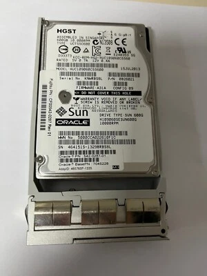 Sun  Oracle 542-0287 7045228 600GB - 10000 RPM SAS Disk Assembly - Image 1 of 4