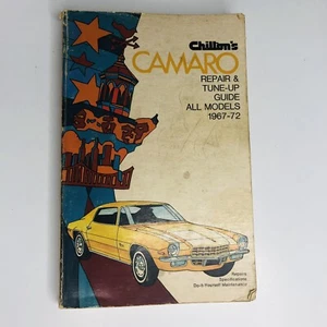 Chilton’s Camaro 1967-1972 Repair And Tune-Up Guide Vintage Chevy Good! - Picture 1 of 8