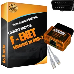 Ethernet RJ45 8PIN a OBD2 per BMW di nuova generazione dal 2010 - Foto 1 di 2