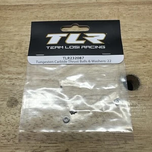 Nuevas bolas y lavadoras de empuje de carburo de tungsteno Losi 22 5.0 TLR232087 bola diferente - Imagen 1 de 5