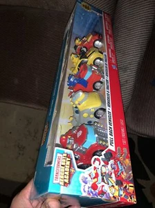 Transformers Rescue Bots Academy Vehicles Pull Back Cars 5 Pack Toy NEW Read Pls - Picture 1 of 4