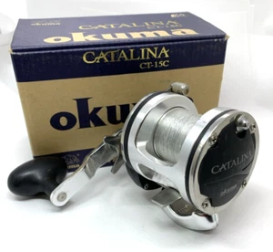 Okuma Catalina CT-15C High Performance Casting Fishing Reel With Box + - Picture 1 of 16