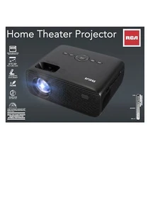 RCA 1080P Home Theater Projector, 250 LMs, HDMI ports, Black RPJ280-12HSC - Picture 1 of 2