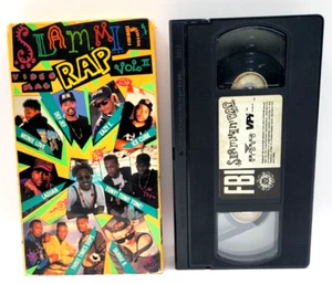 Slammin Rap Video Magazine Vol II VHS 1990 Def Jef Monie Love Three Times Dope - Imagen 1 de 2