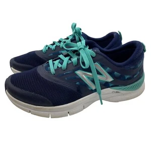 New Balance Women’s 715 Cush Cross Sz 8.5 Training Sneakers NavyTeal WX715KG2 - Picture 1 of 12