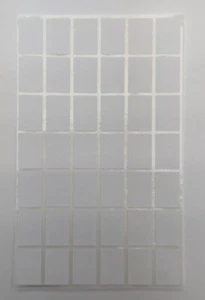 1008 autoadhesivo para todos los usos etiquetas de precio blanco etiquetas de 1/2"" x 3/4"" etiquetas lisas - Imagen 1 de 2