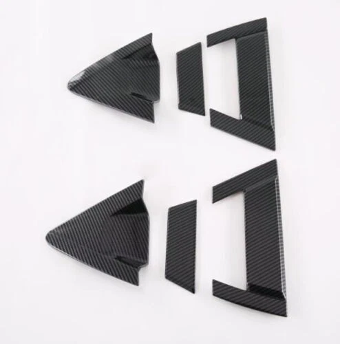 Carbon Rear 2 Door Handle Cover+Cup Bowl Combo Trim ABS For Honda HR-V 2016-2022 - Imagem 1 de 4