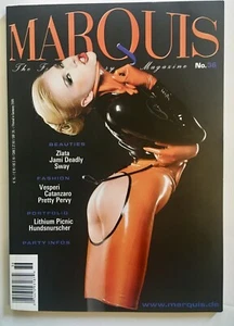 MARQUIS magazine issue No.36 Cover Zlata Fashion Vesperi, Catanzao - Picture 1 of 2
