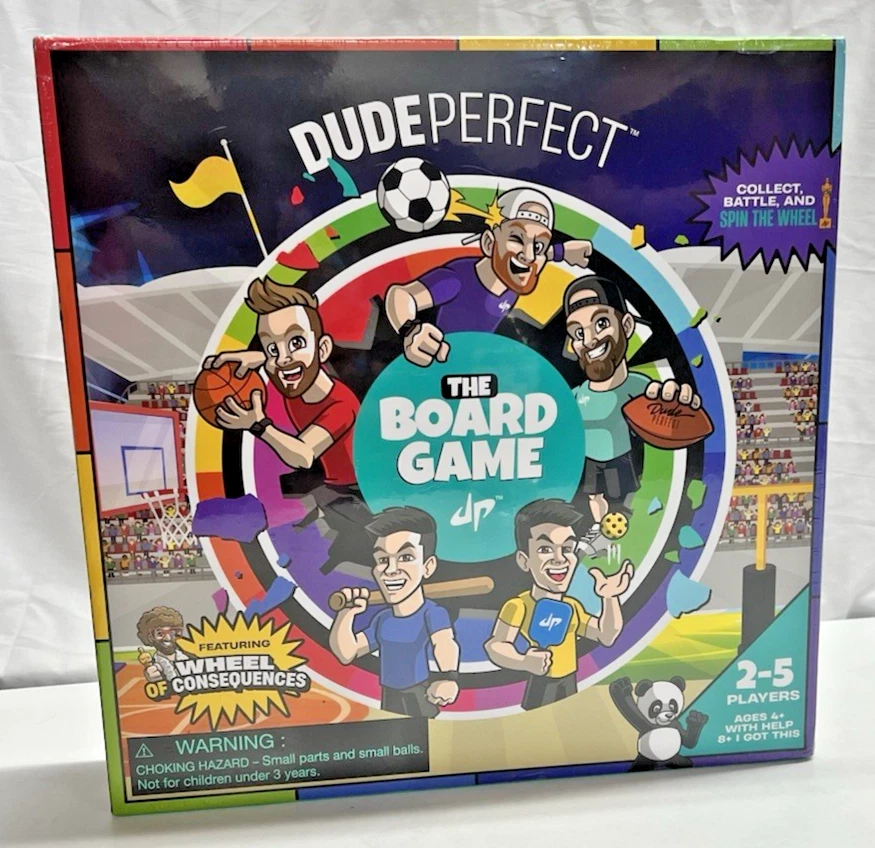 Dude Board Game Skills & Action Game All Ages 4 and Factory