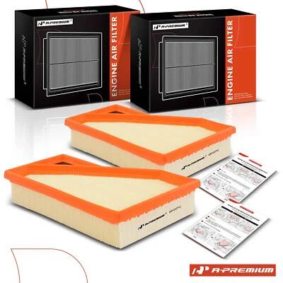 2x Filtro de aire del motor para Mini Cooper 2004 2005 2006-2008 L4 1,6 L transmisión manual Foto 1 de 4